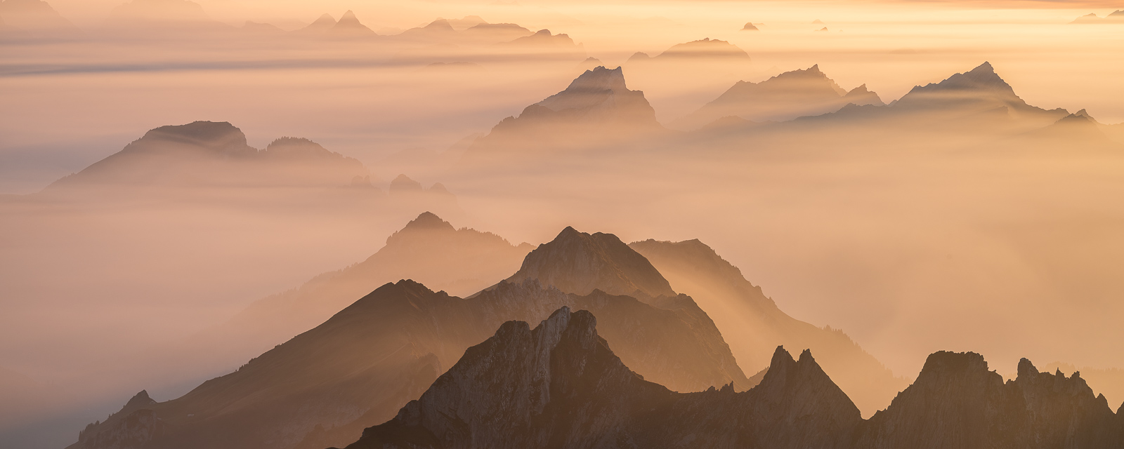 Berglayers der Voralpen